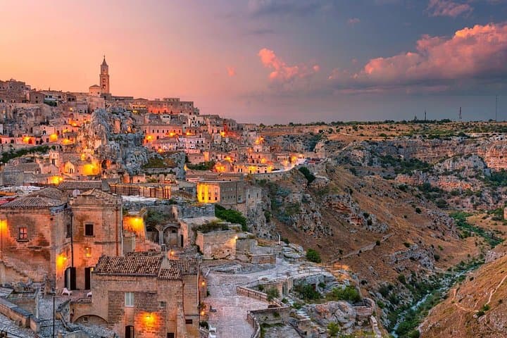 FAST TO MATERA: Guided Tour with bus, from Bari