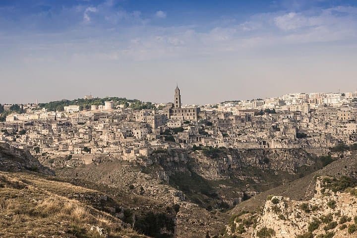 FAST TO MATERA: Guided Tour with bus, from Bari