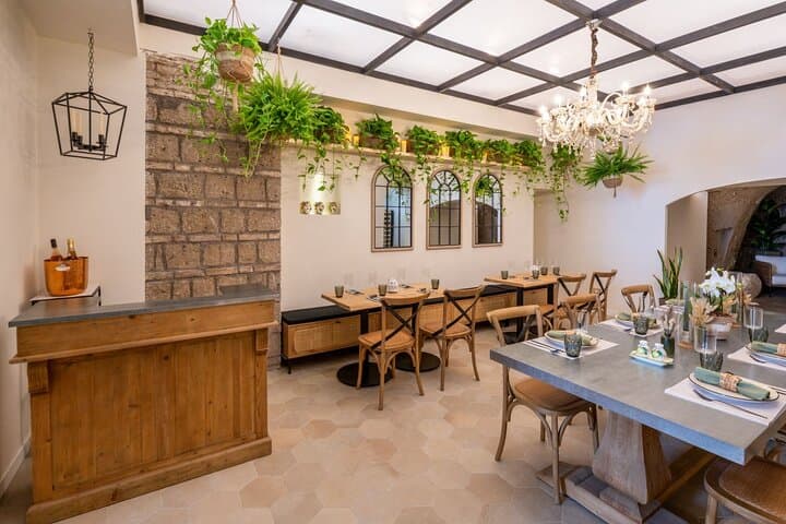 Dine after you cook in our dining room.