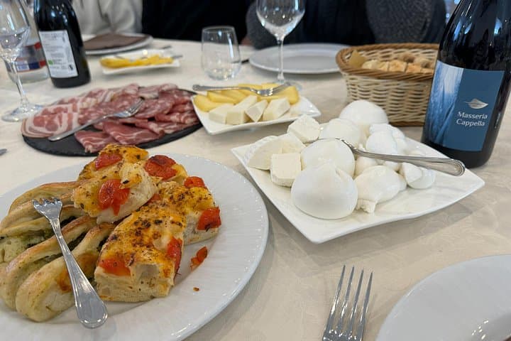 Masseria Visit with Mozzarella and Pasta Making Workshop