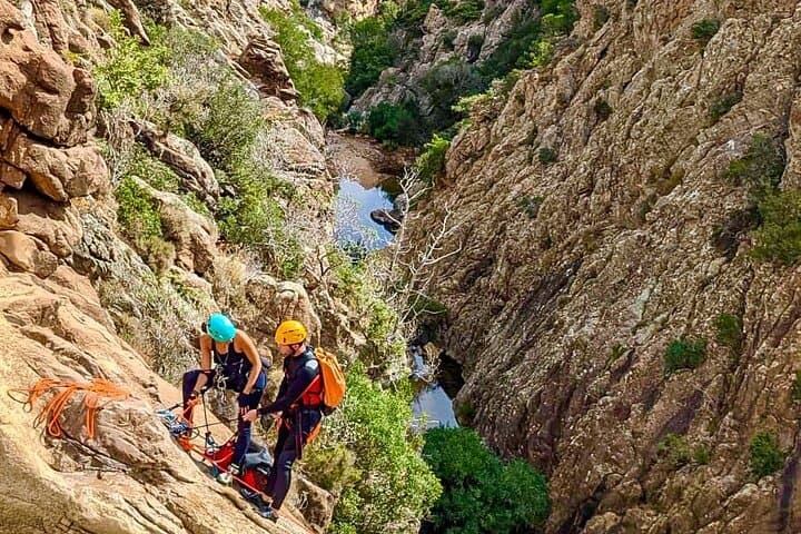 Canyoning in Rio Pitrisconi and Monte Nieddu in San Teodoro