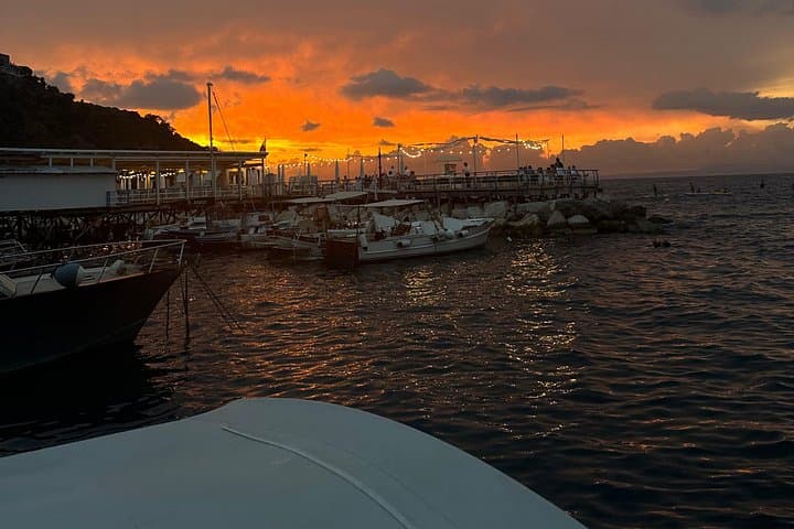 Sunset Boat Tour in Capri: Champagne, Relax, and a Dreamy Sea