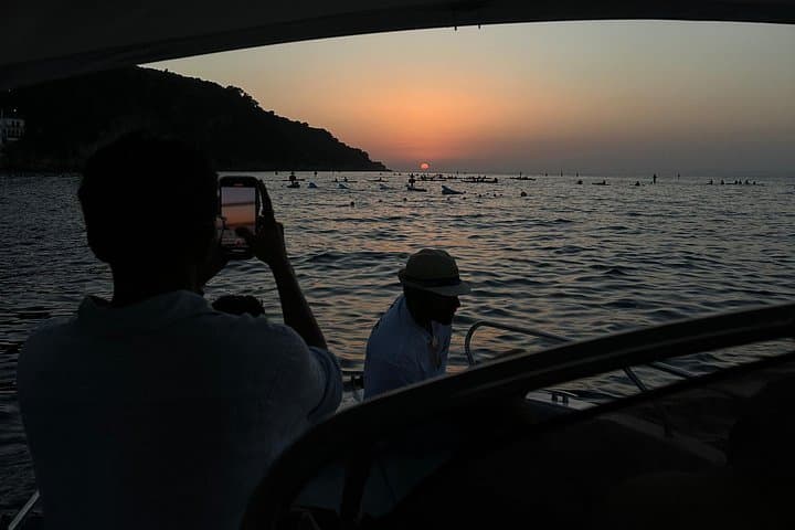 Sunset Boat Tour in Capri: Champagne, Relax, and a Dreamy Sea