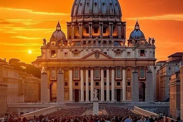 ROME: Saint Peters Basilica Entrance and Audio tour