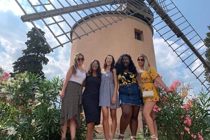 Leonardo Da Vinci's wind mill visit and Organic olive oil tasting