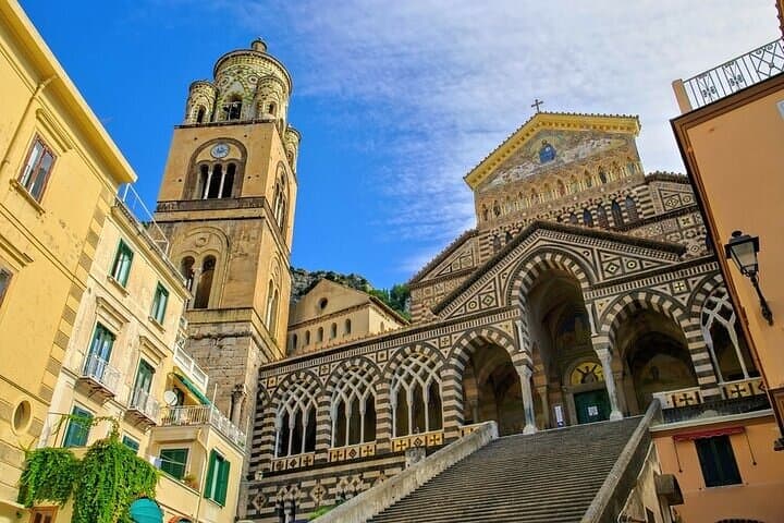 From Rome: Amalfi Coast, Positano & Amalfi by boat and train