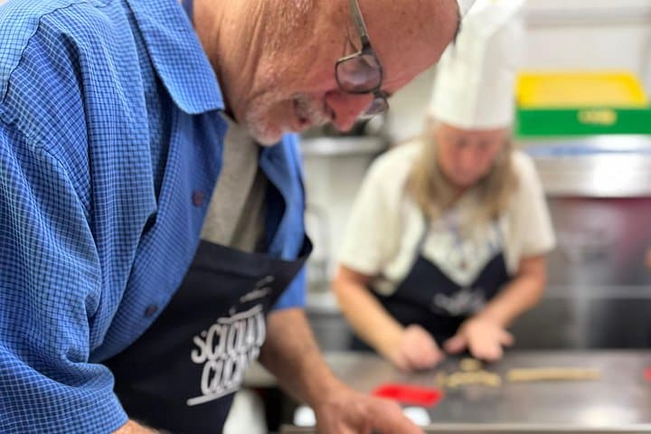 We prepare fresh pasta