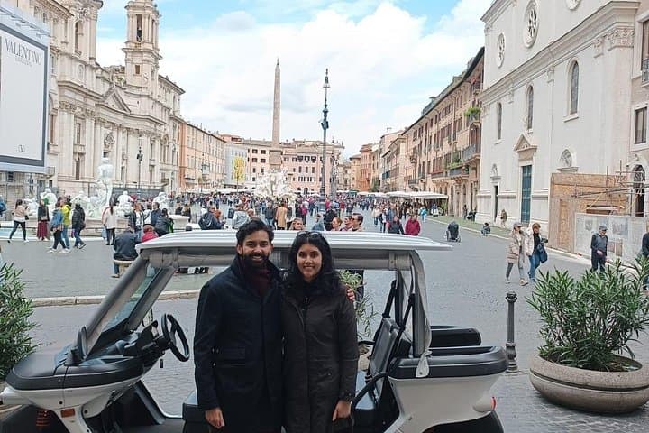 Golf Cart Tour Private Experience of Rome's City Center