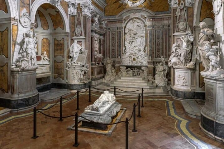Naples Chapel of Sansevero and the Veiled Christ with Ticket