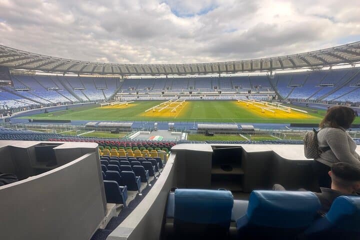 Express Tour Olympic Stadium plus Daily Open Bus in Rome