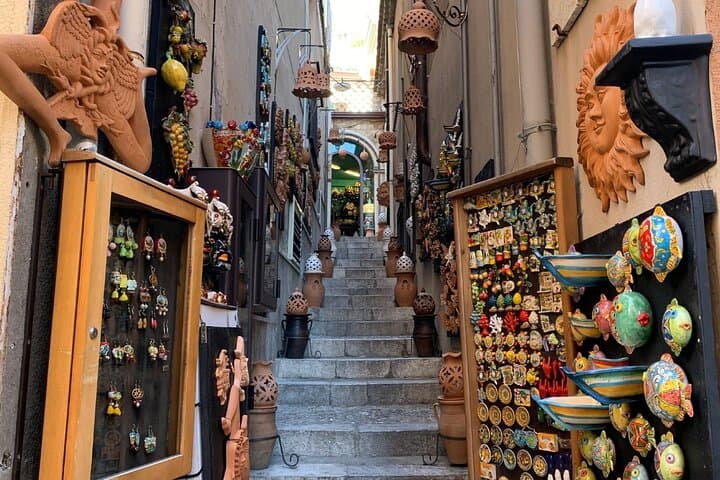 Taormina & Castelmola: Private Shore Excursion From Messina Port