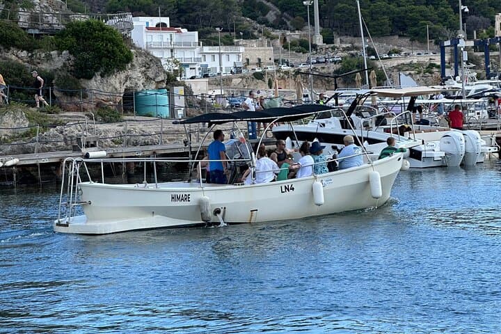 3-Hour Guided Boat Tour to the Caves in Santa Maria di Leuca