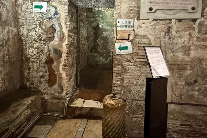 Rome Gladiator school Underground San Clemente Basilica and Moses of Michelangelo private Tour