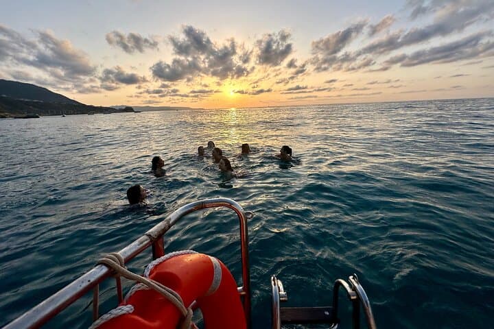 Sunset Tour on Scylla and the Purple Coast