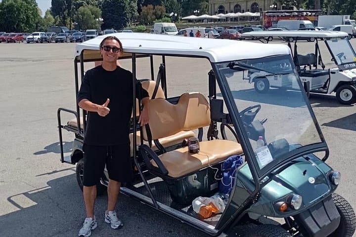 Private Florence Golf Cart Tour with Audio Guide
