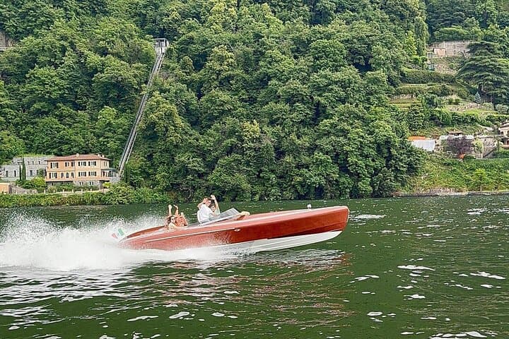 Private Lake Como Tour by Classic Wooden Boat