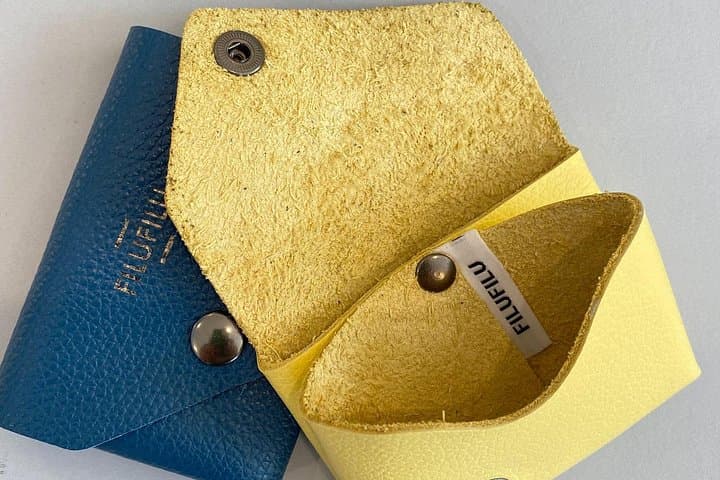 Creations at Leather workshop in Verona