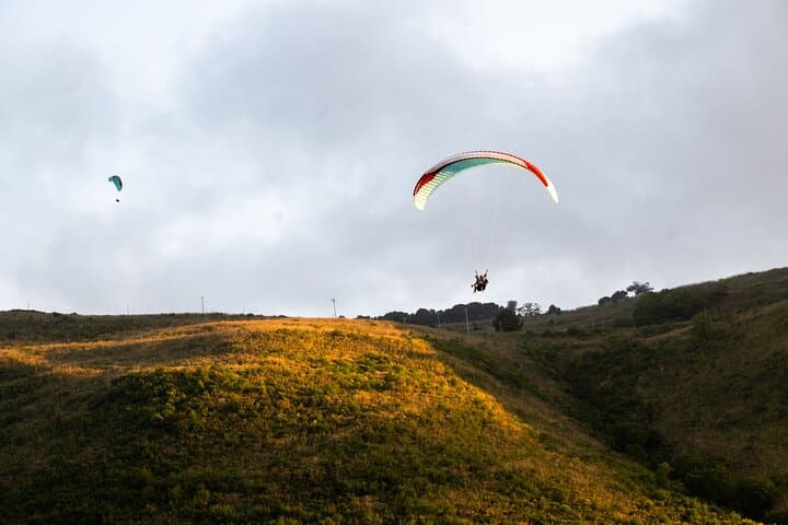 Paragliding flight in Palermo