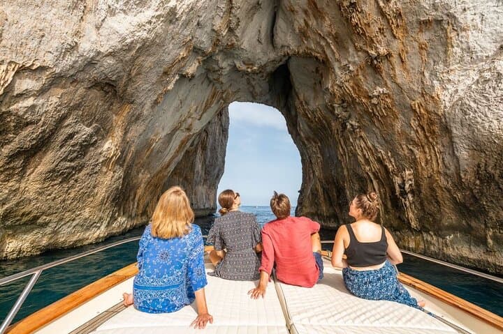 From Sorrento: Capri & Optional Blue Grotto Boat Tour
