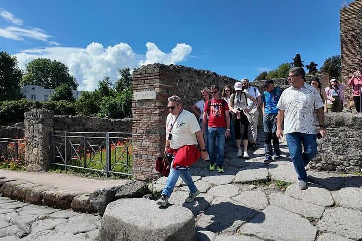 Pompeii: Fast train from Rome and guided tour of the buried city