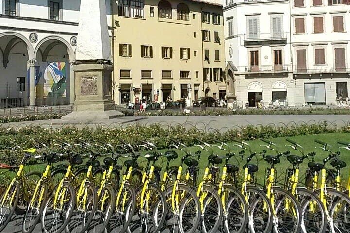 Florence treasures on a city bike - 1 day rental -