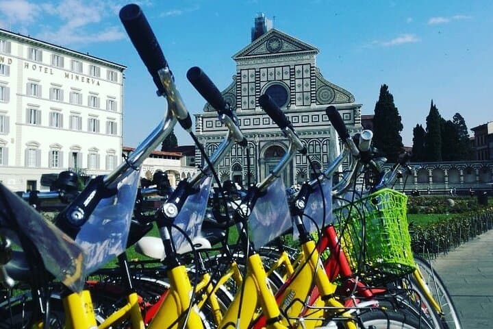 Florence treasures on a city bike - 1 day rental -