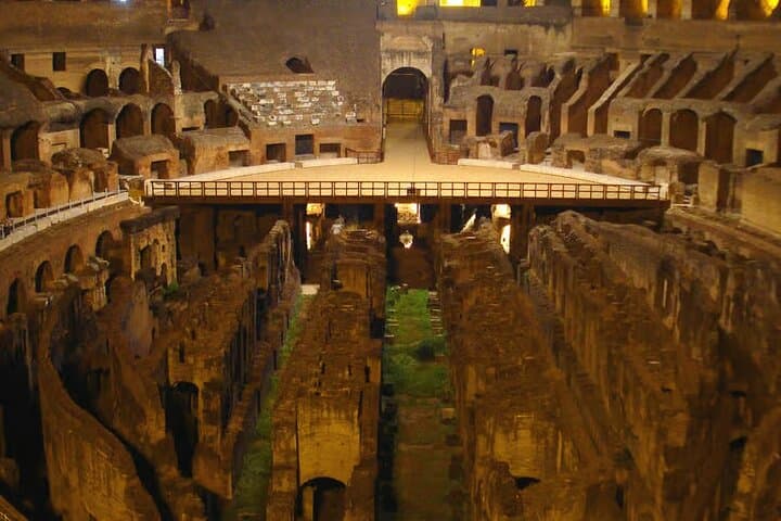 Colosseum Underground Night Tour