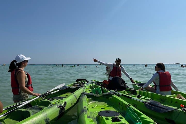 Kayaking & Snorkeling: Porto Cesareo and Rabbit Island