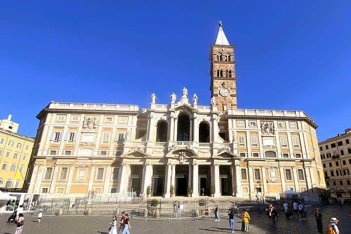 Facade of the Papal Basilica of Santa Maria Maggiore