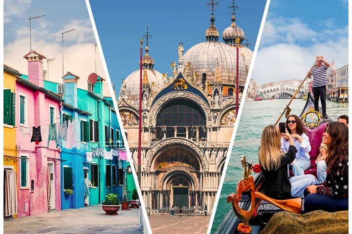 Discover the highlights of Venice and Murano & Burano in 1 day!