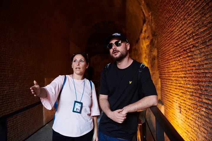 Rome: Private Colosseum, Arena and Underground Tour with Pick-Up