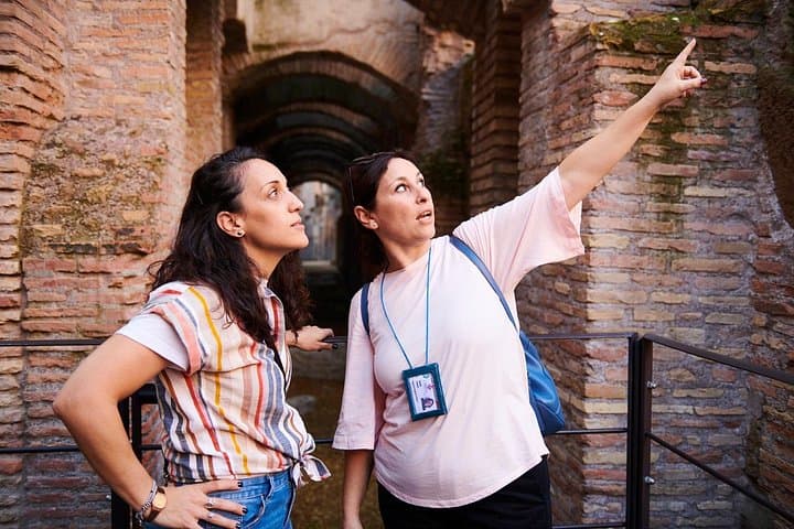 Rome: Private Colosseum, Arena and Underground Tour with Pick-Up
