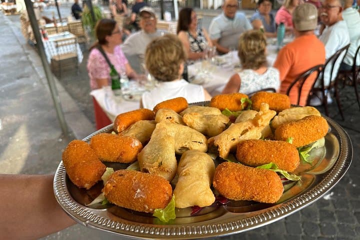 Eat and Visit Rome City Street Food Tour with Local Expert