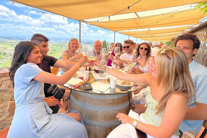 Tuscany Wine Tour: 2 Wineries & San Gimignano from Rome