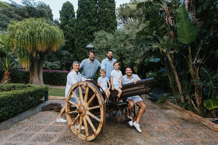 Family photoshoot by our local photographer in Taormina
