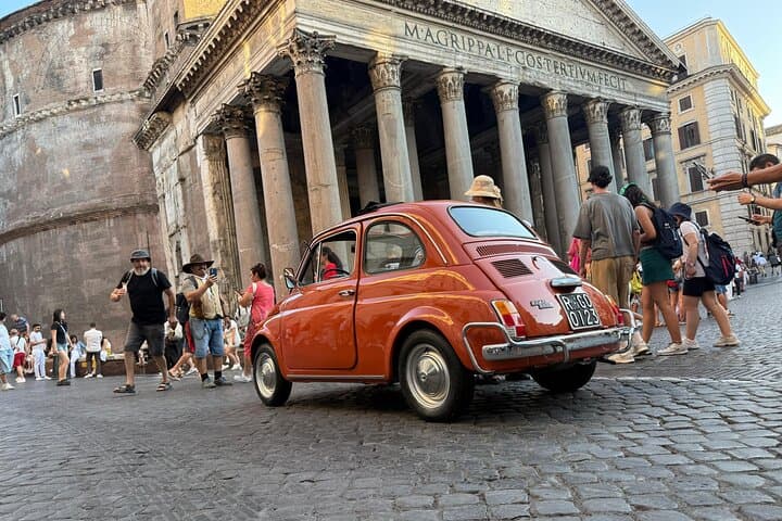La Dolce Vita Fiat 500 Tour in Rome