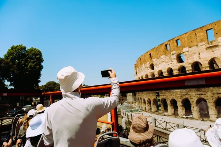 Rome: Castel Sant Angelo Entrance & Hop On Hop Off 24H Bus Ticket