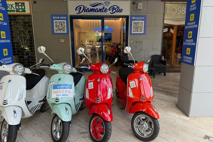 Sorrento Rental Scooter Vespa