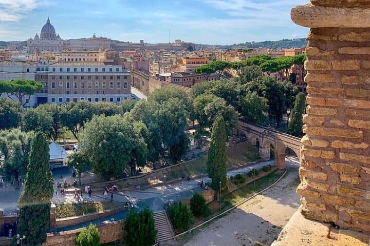 Rome Passetto di Borgo and Castel Sant'Angelo Entry