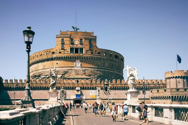 Rome Passetto di Borgo and Castel Sant'Angelo Entry