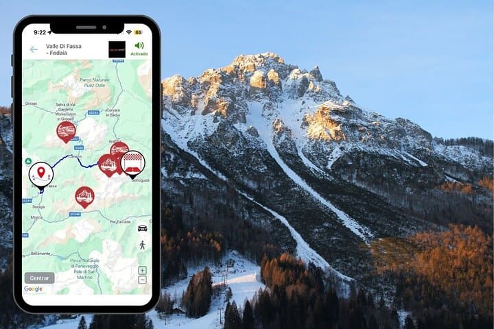 Audioguide Great Dolomites Road - Italy