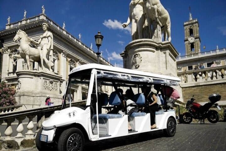 Rolling Rome Golf Cart Tour: City Highlights Shared Experience