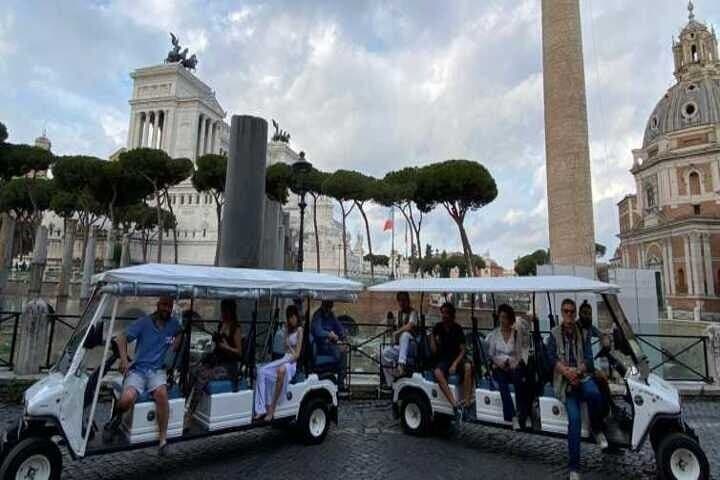 Rolling Rome Golf Cart Tour: City Highlights Shared Experience