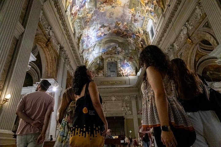 A night visit to chiesa di Sant'Ignazio di Loyola