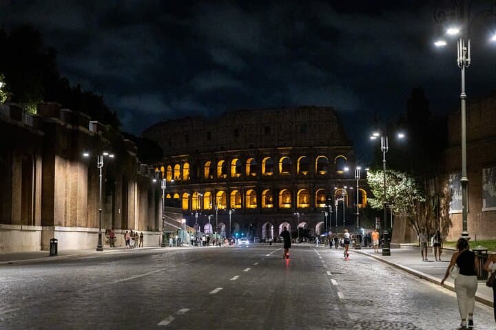Colosseum at night!