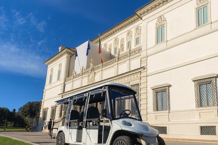 Rome: Private and Personalized Golf Cart Tour with Gelato