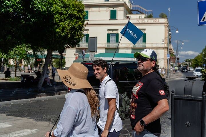 From Rome: Best of Pompeii Guided Tour and Sorrento Day Trip