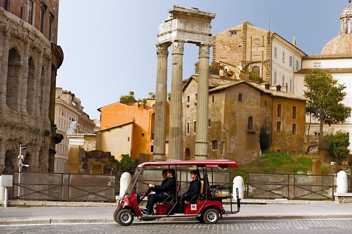 Tour of Rome in Golf Cart: Seven Hills of Rome
