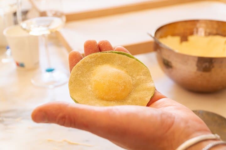 Cook & Dine in Rome: Pizza, Ravioli & Italian Dessert with Wine