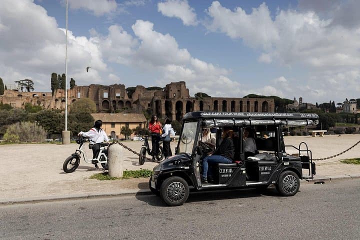 Ancient Appian Way & Catacombs Semi Private Golf Cart Tour